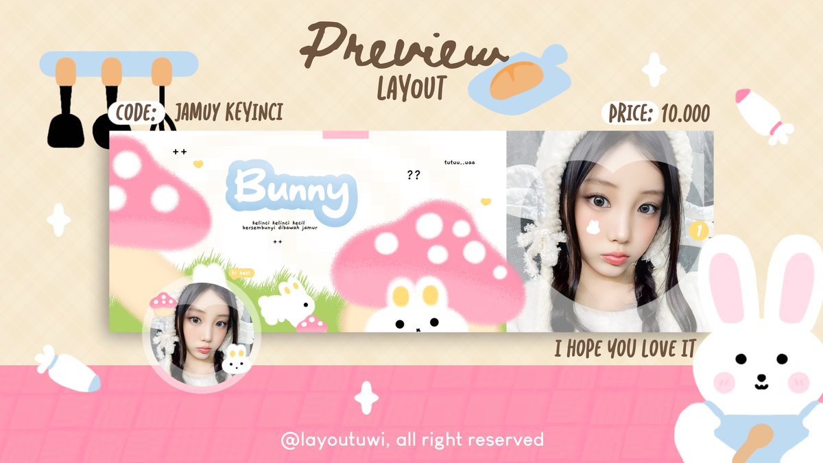 layoutuwi's tweet image. help repost? thanks!

halo, aku bawa layout ready stock wonhee
terbaru free retext, yg bisa di take di dm-ku sekarang juga. Yuk jajan🩷 #zonauang