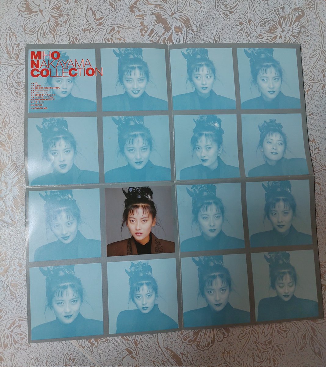 今日の車内盤は中山美穂さん『コレクション』♪ デビュー曲から11th