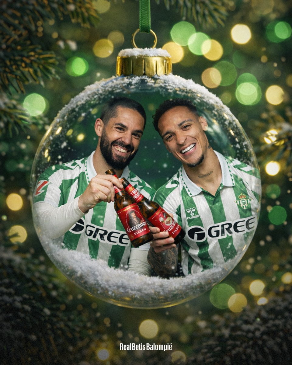 🪩🍻💫

Cuando los magos se juntan... El fútbol brinda.

#ElBetisEsMagia