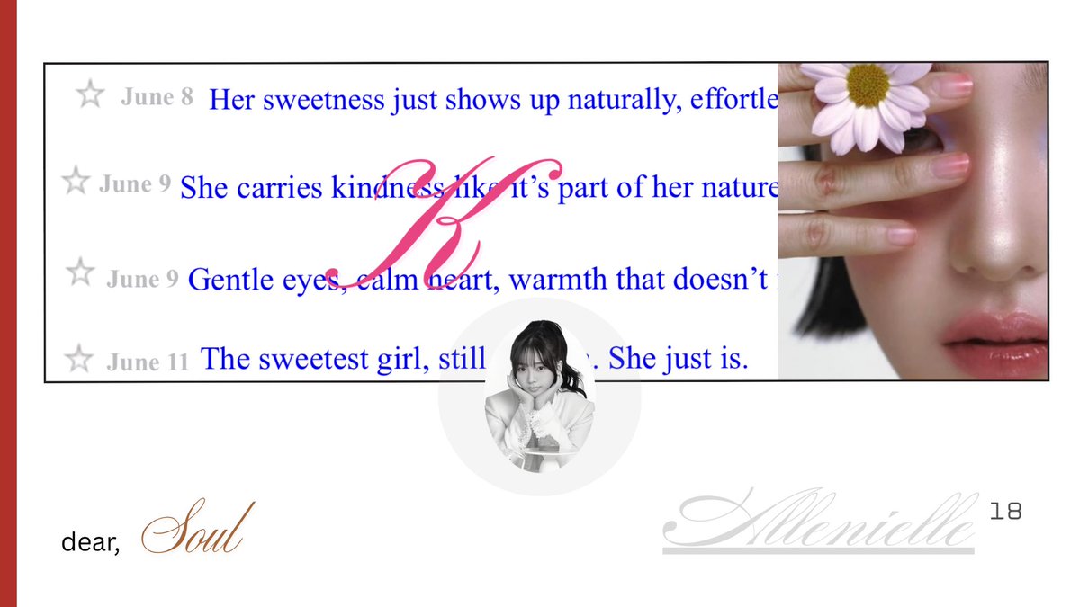 Soilenielle's tweet image. Title: Karina, ♥︎ 

1 layout Karina ready stock. 

Catalog: dearly
♥︎: KRN.  
💰: 8,000

Please help to repost, xx. 

#zonauang  #zonajajan