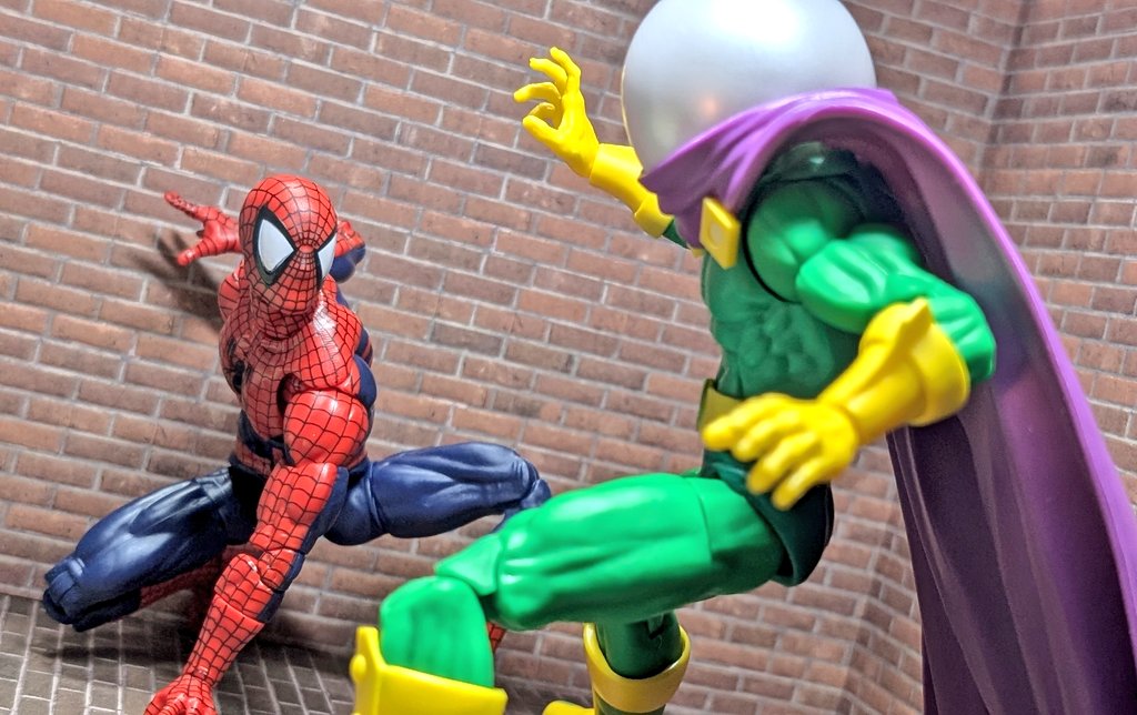 スパイダーマンvsミステリオ #マーベルレジェンド