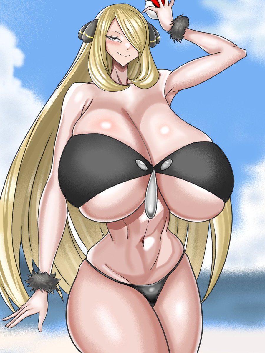 c_jcod's tweet image. シロナさんとお忍びバケーション