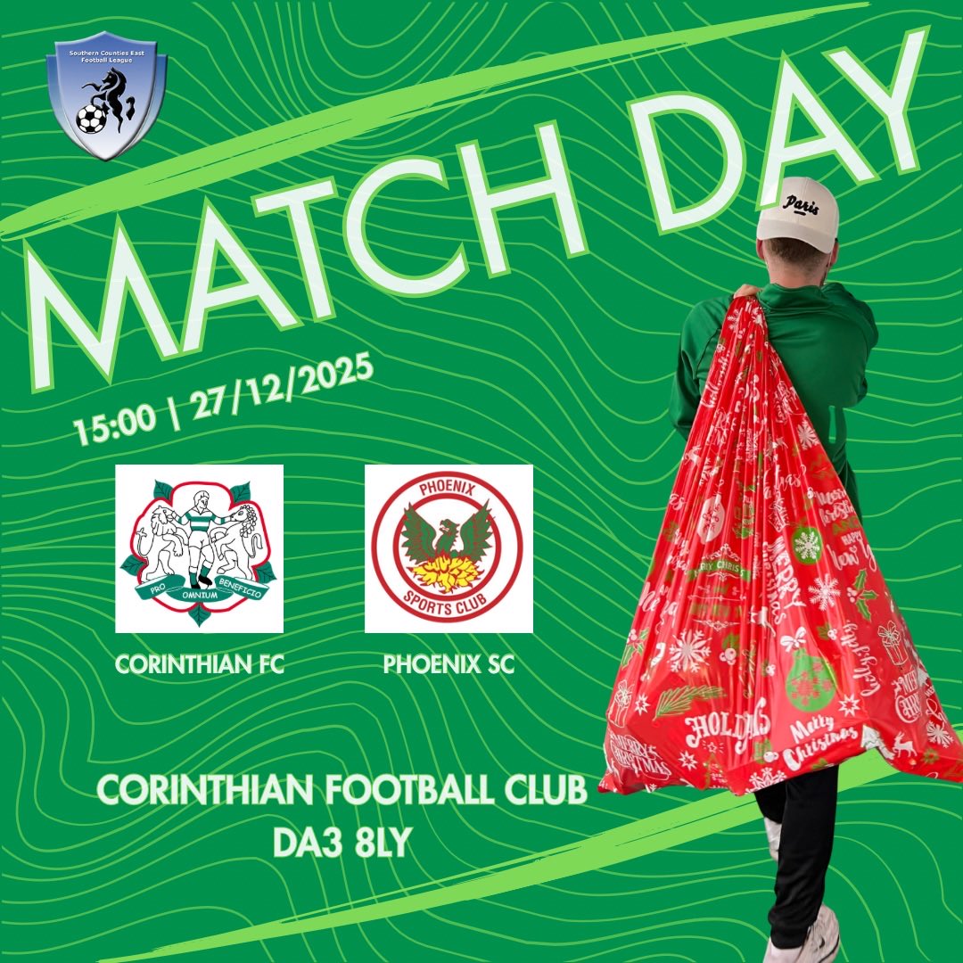 #TheHoops are 𝗛𝗢𝗠𝗘 tomorrow in the <a href="/SCEFLeague/">Presence & Co. SCEFL League</a> 

🆚 <a href="/phoenixsportsfc/">Phoenix Sports Club</a> 

🏟️ Corinthian Sports Club, DA3 8LY 
⏰ 15:00 
🎫Adults £9 Conc £5 

🍺 Clubhouse from 12:30
🍔 Burger Van from 14:00  

COYH 💚🤍