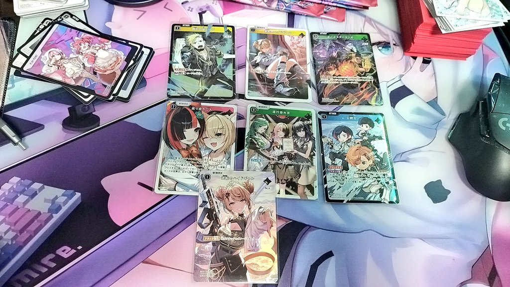 chartcube's tweet image. 2箱開封結果！
ギャルSRP出て非常に満足😊