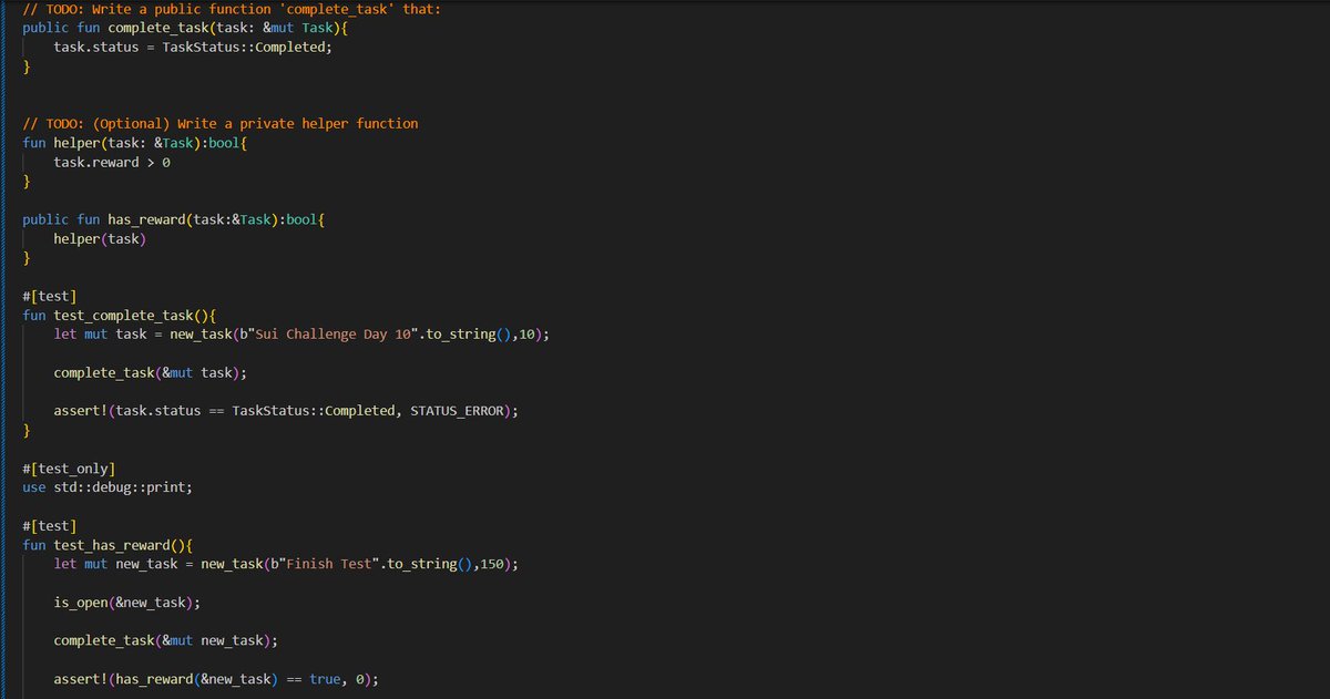 Day 10 / 21 – Sui Challenge    
   
Today’s progress:              

– I learned the difference between `public` and private functions and when to make functions public vs private

github.com/merndvlper/SUI…

<a href="/saliht0re/">salih</a> <a href="/ercandotsui/">ercan.sui</a> <a href="/Busr_ye/">Büşü</a> <a href="/isa91469/">İsa Karasaç</a> <a href="/SuiNetwork_TR/">Sui Türkiye 🇹🇷</a>
