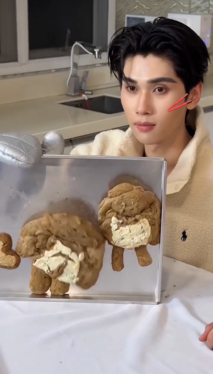 joongdunked's tweet image. his dobby cookies 😂🤣

#dunknatachai @dunknatachai