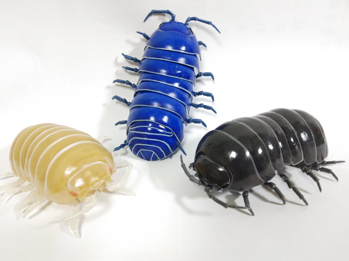 いきもの大図鑑アドバンス ダンゴムシ」オンライン重塗装版と