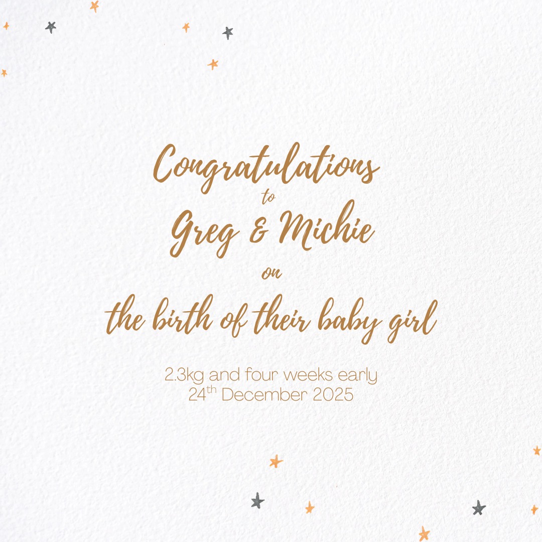 The OptoDerm family got a very special Christmas present👶♥️