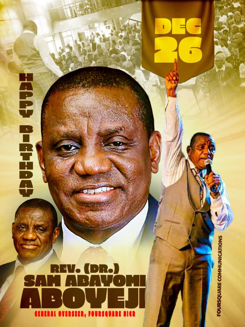 Today we celebrate our Father, our Apostle of Next Gen, our Prophet, our Evangelist of Church Planting, Our Pastor and Teacher 

Happy Birthday to our General Overseer, Rev Dr <a href="/SamAboyeji/">Rev. Sam Aboyeji</a> 

We love you sir.