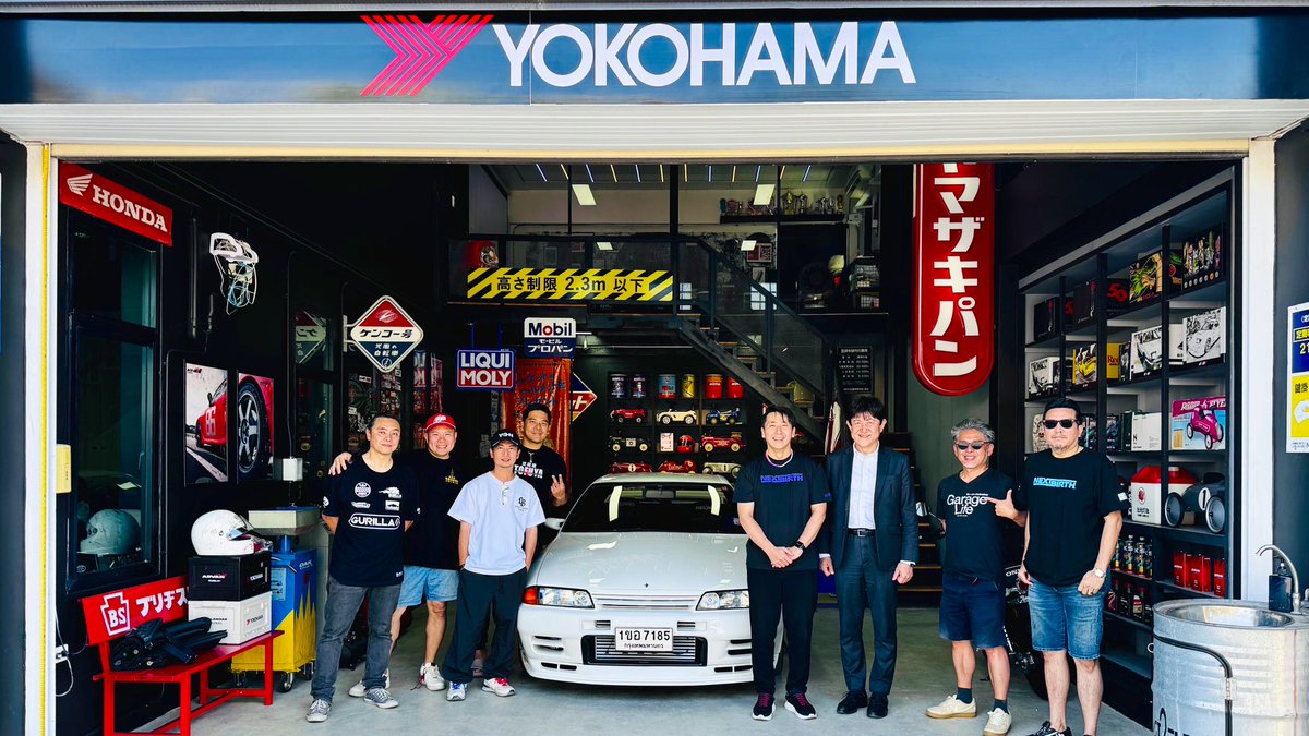 昨夜、今日は、松田次生のガレージライフ第二弾の撮影👍 今回も、凄い