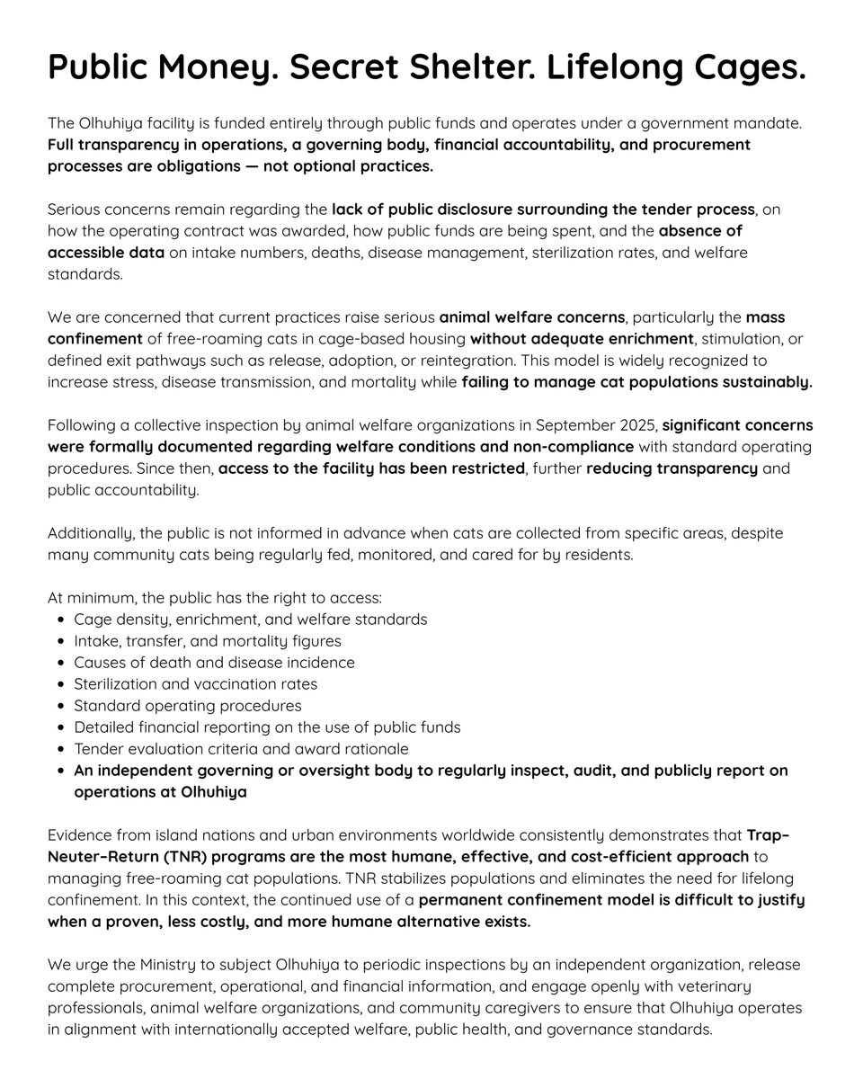Imzim1's tweet photo. @MMuizzu @MAAWmv Funded entirely through public funds and operates under a government mandate. Full transparency in operations, external inspections, financial accountability, and procurement processes are obligations — not optional practices. @MMuizzu @presidencymv @MMariya @MAAWmv #Maldives https://t.co/aL7L1wPF7V