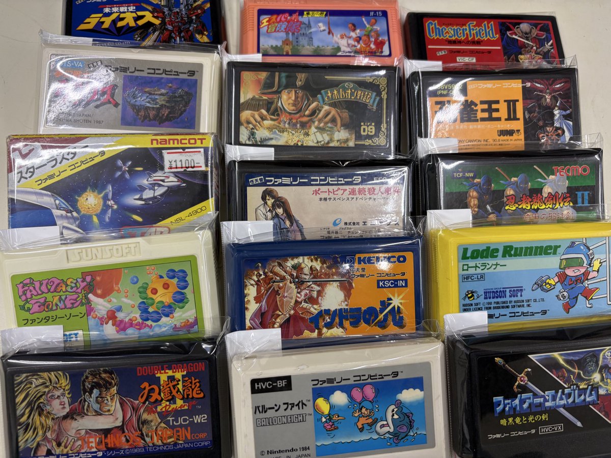 🎍初売り情報第二弾🎍 レトロゲーム福袋！！ SFC、FC、GB、PS2 10本