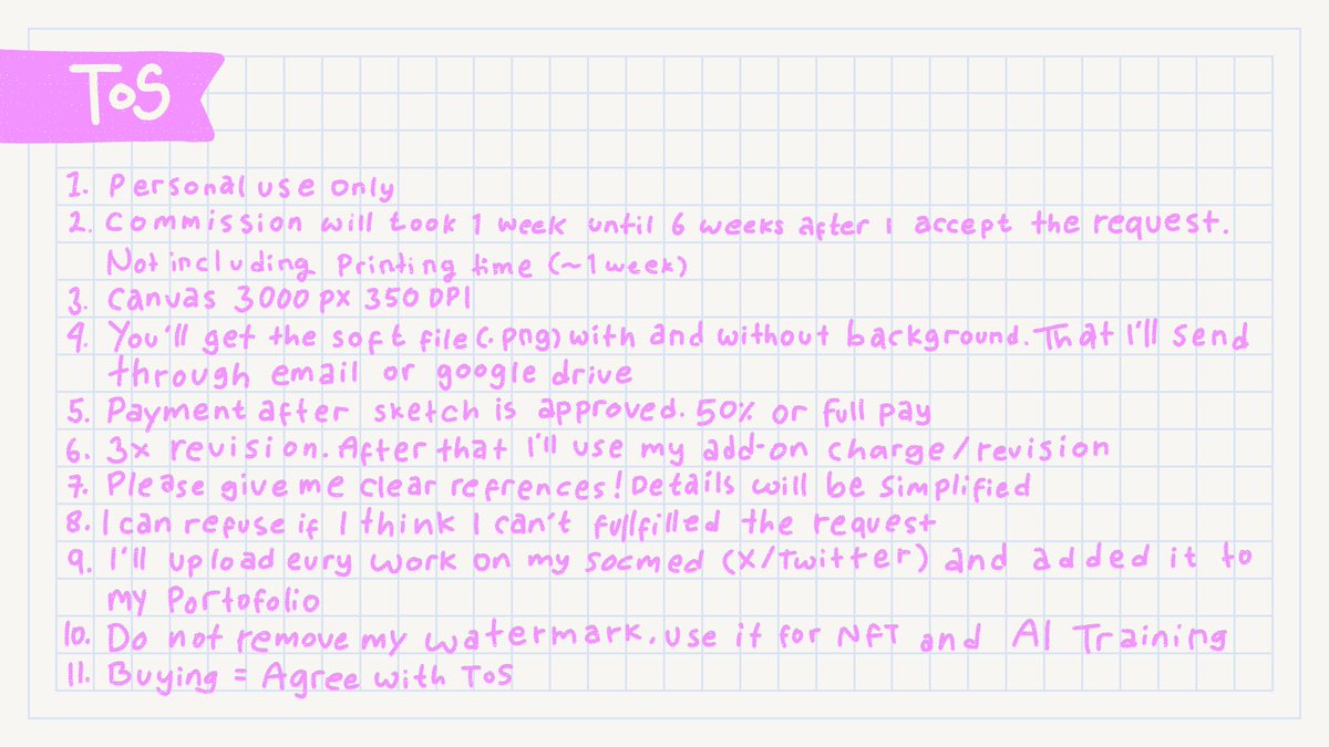 Mjongjojong's tweet image. ㅤ♪ like and retweet are appreciated ♪

Hi! I'm opening another batch of YCH Sweet Heart &amp;lt;3. If you're interested kindly DM me! Don't forget to mention me after DM :3

ㅤ✦ ε: More info ↷ 
mjongjojong.notion.site/Samples-258c1b…