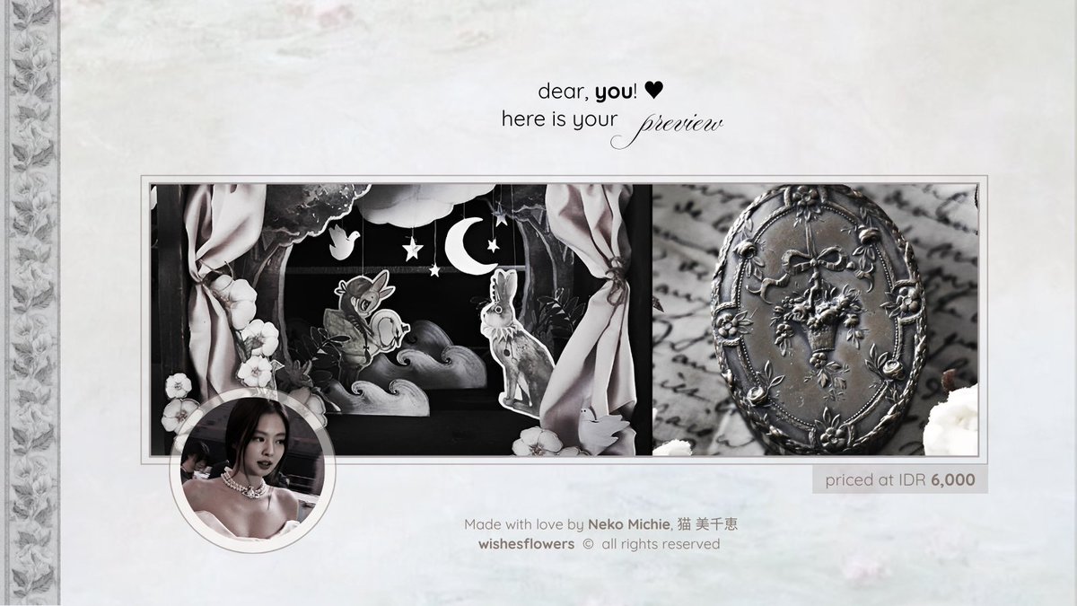 wishesflowers's tweet image. help repost? merci! ✿

lovely evening, darlings. here I present to you, (24) ready to-wear layout from Jennie latest updates. each priced at IDR 6,000 and already available in JPNGs. knock my direct message (do not forget to mention me) if you are interested!  #zonauang  ♥︎