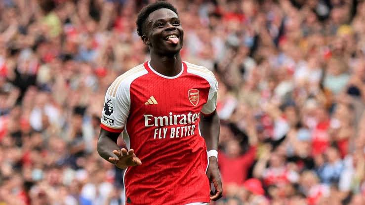 Sir_jaay01's tweet image. Same number of league goals as Chalobah in 2025. 

Same number of league assists as Robert Sanchez in 2025. 

Meet the Arsenal Legend, Bukayo Saka.