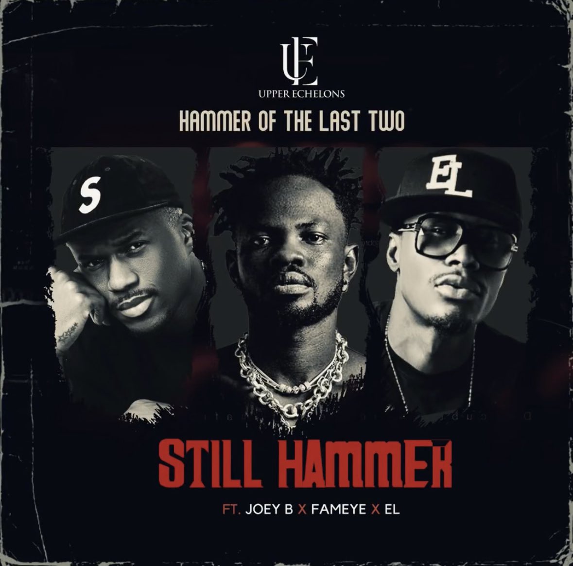 🎙️ #OUTNOW 🚨
The set never disappointed. All three owned the song🇬🇭💥💥💥

👤 @DAHAMMERGH
🎶 STILL HAMMER
FT. @1REALJOEYB @FAMEYE @ELGH_

OUT NOW ‼️ #GHANARAP 🇬🇭 🔥 👇