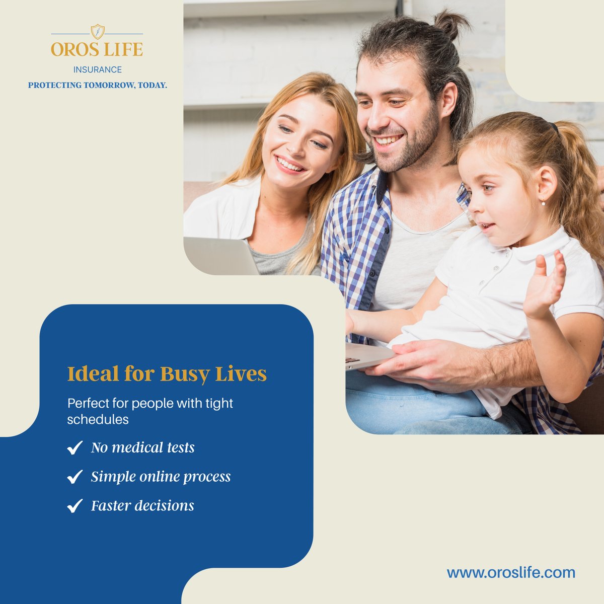 Oros_Life's tweet image. Life moves fast — your insurance should too.
No Medical Exam Term Life Insurance is perfect for busy lives and urgent coverage needs
Talk to an expert: (561) 319-6676
Get a free quote today: oroslife.com#OrosLife #NoMedicalExamLife #QuickCoverage #FamilyFirst #