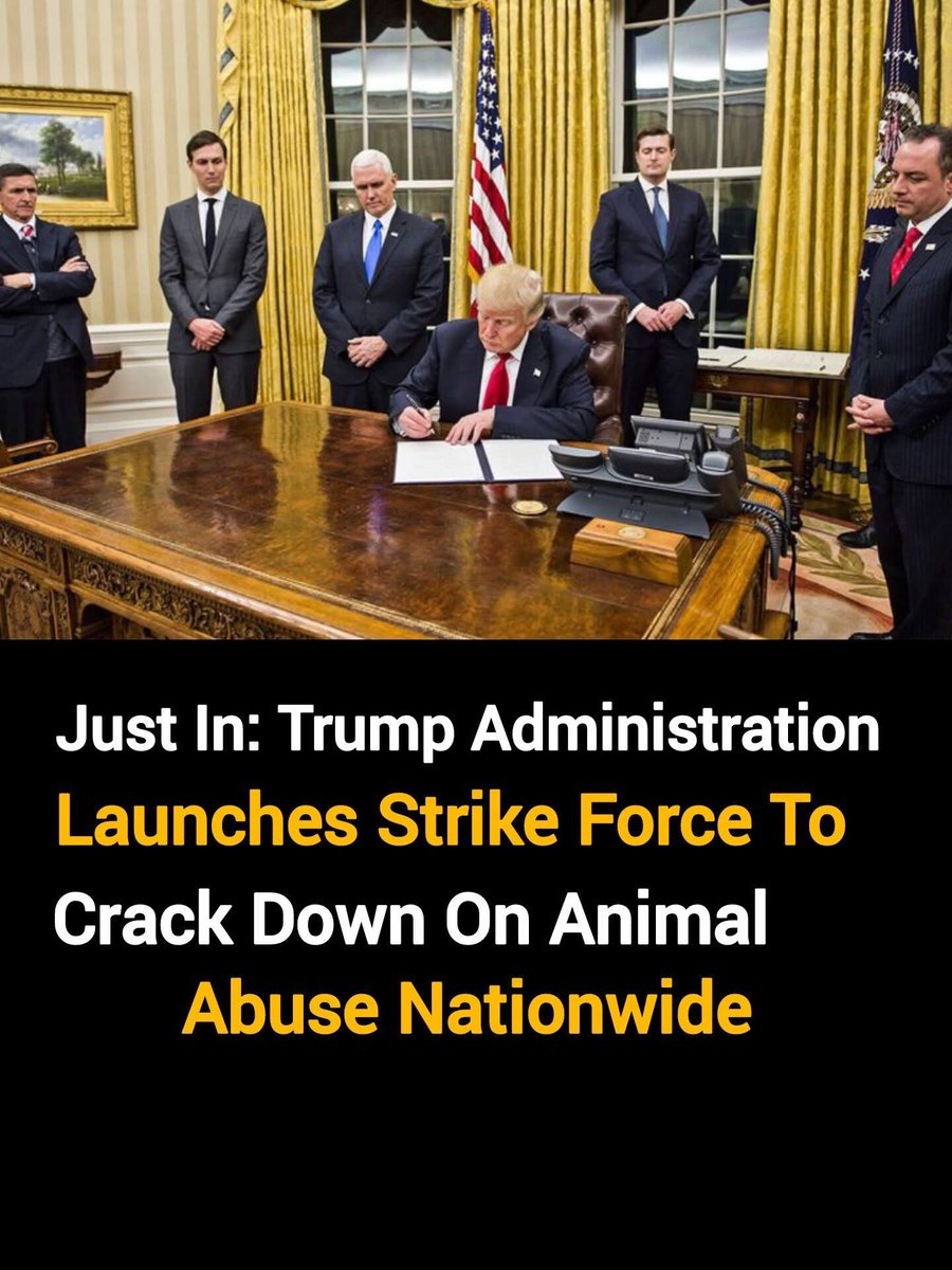 domdyer70's tweet image. Well done Mr President 

Animal abuse is finally being treated as a serious crime as a new federal strike force targets dogfighting, puppy mills, and organized cruelty.
