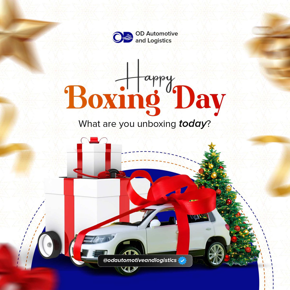 odlogistics11's tweet photo. Still delivering, still winning.

Happy Boxing Day from OD Automotive &amp; Logistics 

🥳 https://t.co/3y42VBcir4