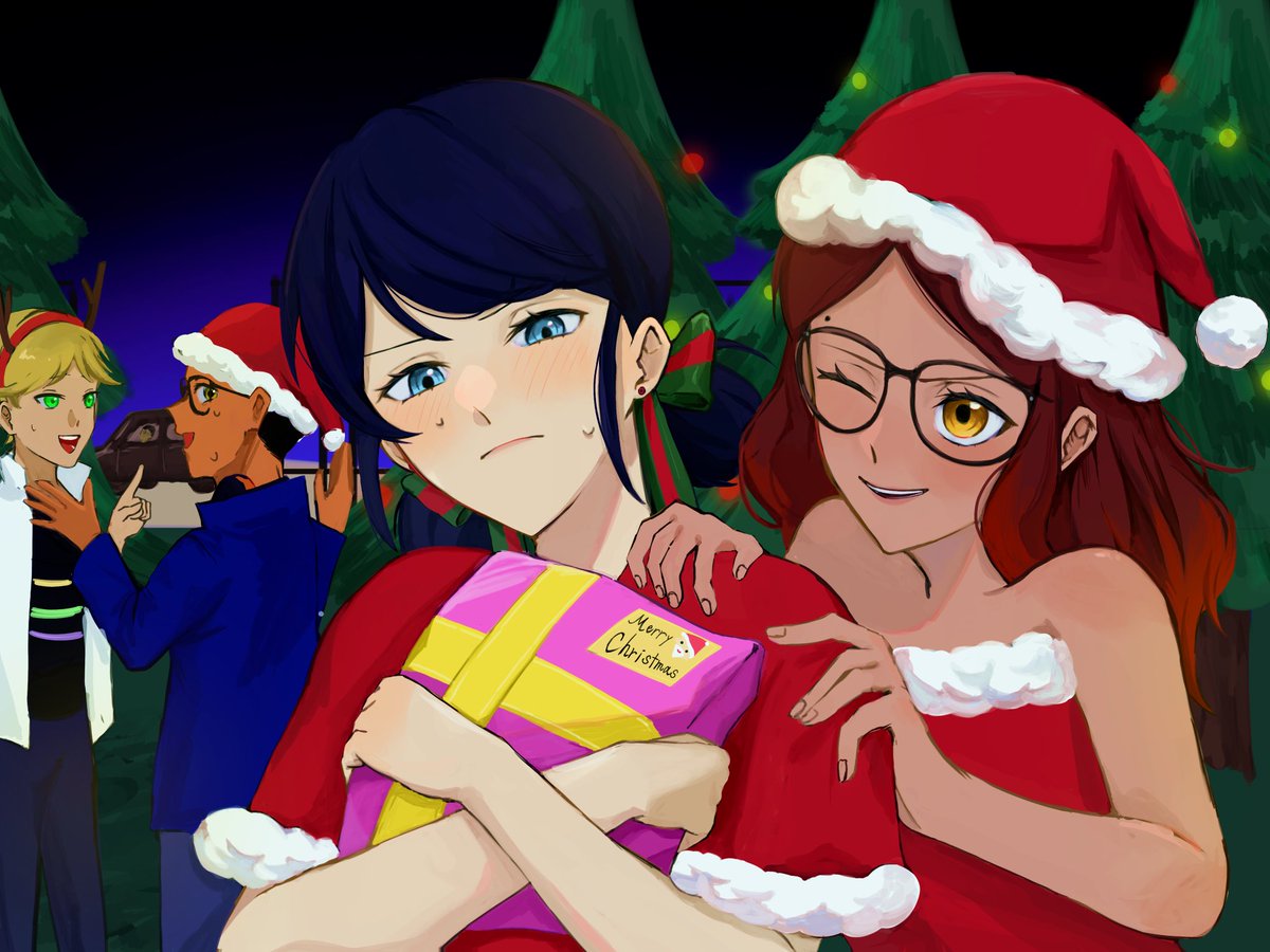 coco777_a's tweet image. #MiraculousLadybug #ミラキュラス  #クリスマス 
1日遅れちゃった