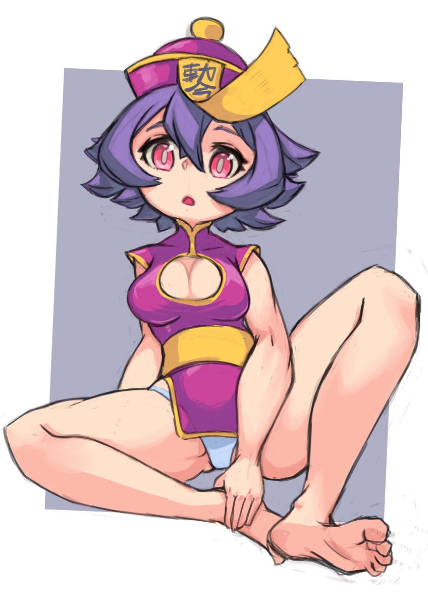 レイレイ 「#格ゲーキャラ描こうぜ」|おけら＠お仕事常に募集中のイラスト