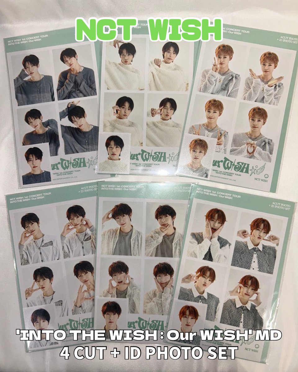 NCT WISH ['INTO THE WISH : Our WISH] MD ・WISH BOOK SET (全