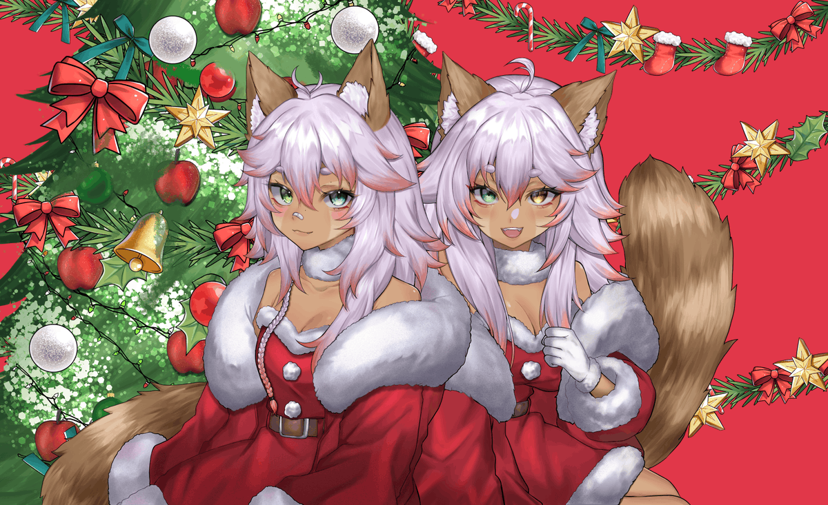 TamaTwinsVT's tweet photo. We did a cover of The Wiggles' song "The 12 Days of Christmas."~

Russaki / Rissaki

[https://t.co/MEyxnSDMG5]

◤ CREDITS: 
Art by ➭ @KyoushiKurai_ 
Mix by ➭ @Inayama_Mitoho ◢
#TamART #TamaTwins #TamArmies https://t.co/1EhLPNKtFW