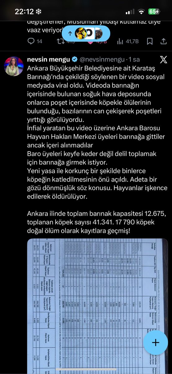 Sayın <a href="/mansuryavas06/">Mansur Yavaş</a> ,açtığı hayvan bahçesine tepki gösterenlere“burası evcil hayvan parkı”diye ters bir cevap vermişti aylar önce.Aslan-zebra evcil hayvansa,evinde besle derler adama tıpkı sizin bize dediğiniz gibi.Köpekleri öldür,aslanı hapset. #karatasbarınağı nda katliam var.