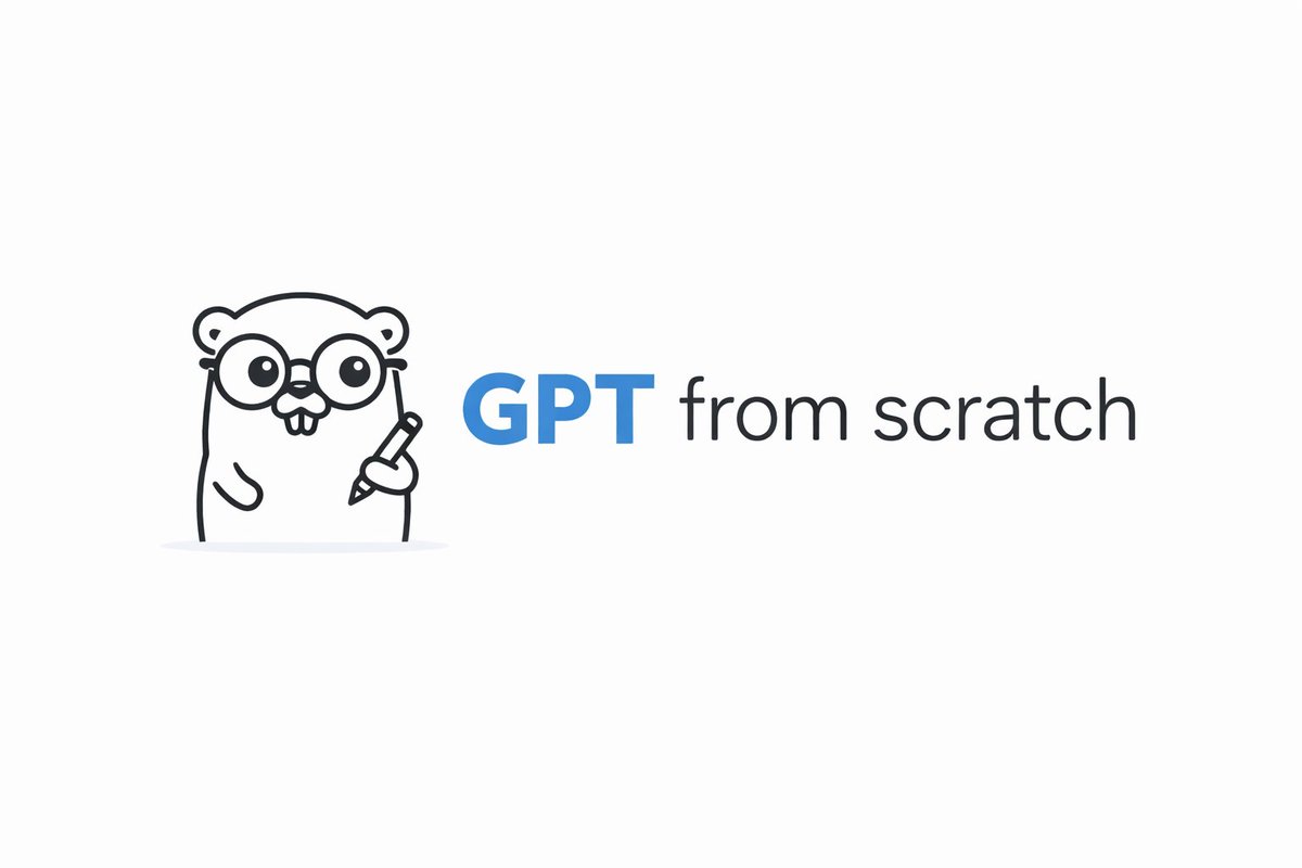 brk0v's tweet photo. 🐹 Building a GPT from scratch in Go.

Fully commented, and following Andrej Karpathy’s legendary Neural Networks: Zero to Hero guide.

If you want to really understand transformers (not just use them), this repo is a great start:
https://t.co/WiqOlcz9Ql

#golang #go #gpt #llm https://t.co/Petx5xAX7e