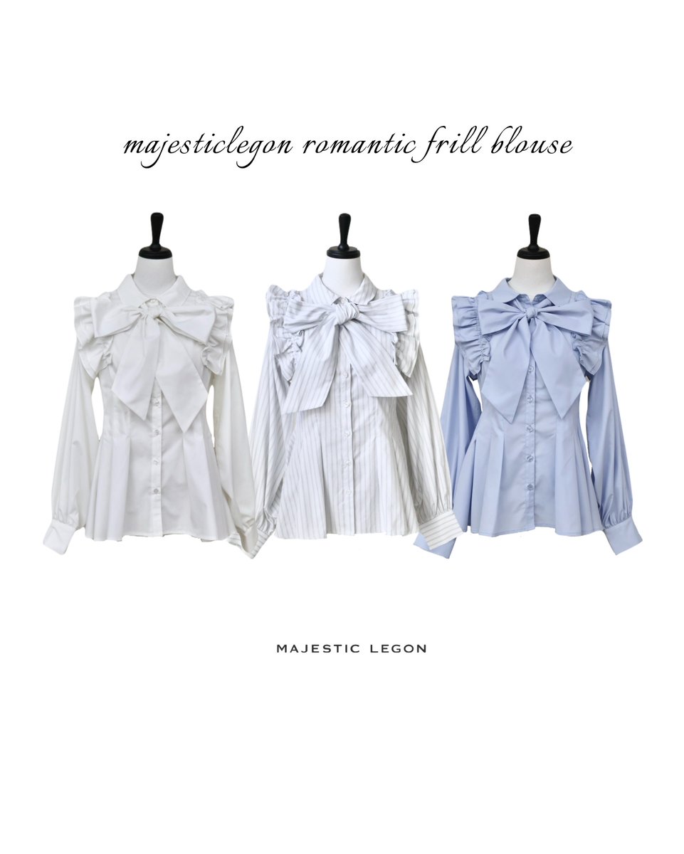 MAJESTICLEGONjp's tweet photo. 𝑓𝑟𝑖𝑙𝑙 𝑟𝑖𝑏𝑏𝑜𝑛 𝑏𝑙𝑜𝑢𝑠𝑒 ₊˚⊹ᰔ

着映え最強ブラウス完成˖ ࣪⊹

フリル×リボンは
間違いなく可愛い確定꒰՞⸝⸝⊃ ·̫ <՞꒱

https://t.co/uHLH0Uc5ks https://t.co/1uyUwDGgMY