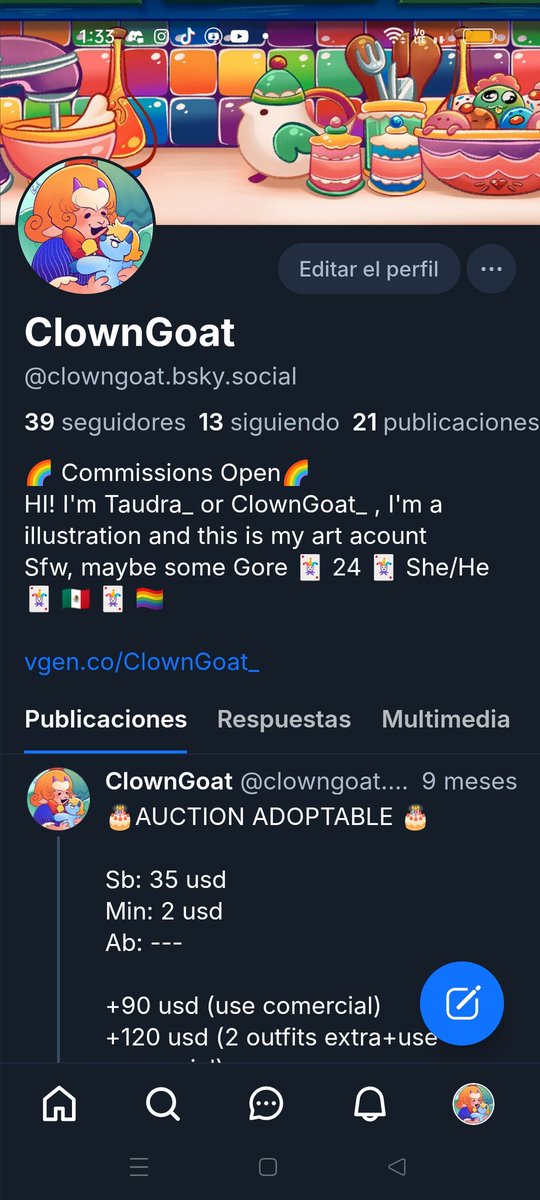 ClownGoat_'s tweet photo. Hi! Because of what's been happening here, I'll start posting the commissions I do to my Blue Sky account or my Instagram if you'd like to follow me there too 🫶

https://t.co/1dG4crCgaw https://t.co/FH9H8lIVAM