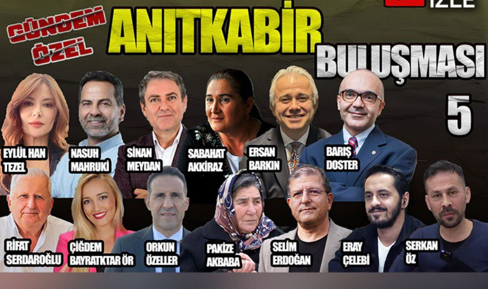 Şu tabloda bir tane bile şaibeli, geçmişi kirli isim yok 🙅‍♂️ Birbirinden pırıl pırıl, yaşamları idealist mücadeleyle geçmiş, Cumhuriyetçi, Atatürkçü insanlar toplanmış 27 Aralık ‘ta terörist başı Apo’nun ayağına gidenlere karşı, gazilerle, şehit analarıyla Anıtkabir ‘e