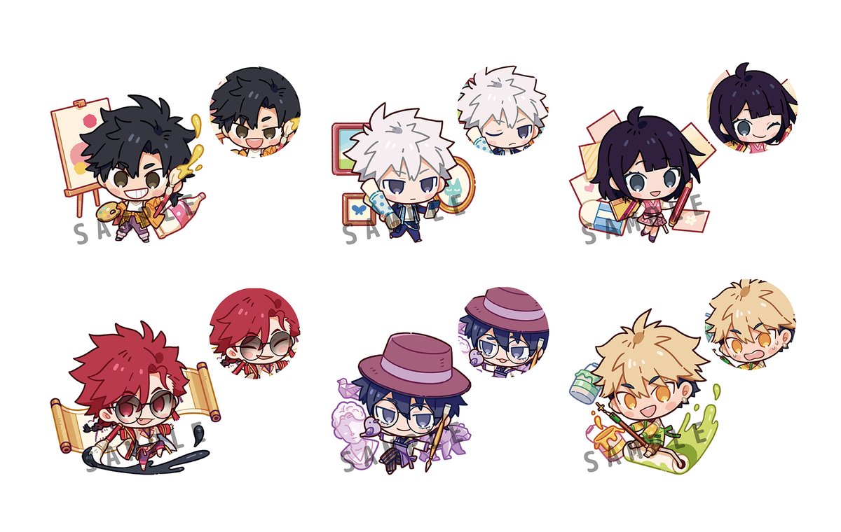 yuyudesu0806's tweet photo. [仕事][時光代理人]
之前繪製了馬來西亞 Doko koko Cafe 的視覺圖和CHIBI插圖🎨
繪製時程很短還一次畫六個人真的好極限😵
活動已經結束了,希望大家還喜歡🥲 https://t.co/YBAQcdq9xd