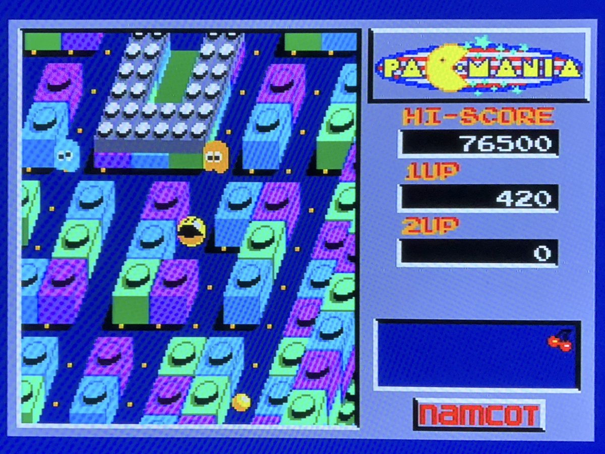 MSX 2 ナムコット パックマニア 到着📬ナムコの名作 パックマン の迷路