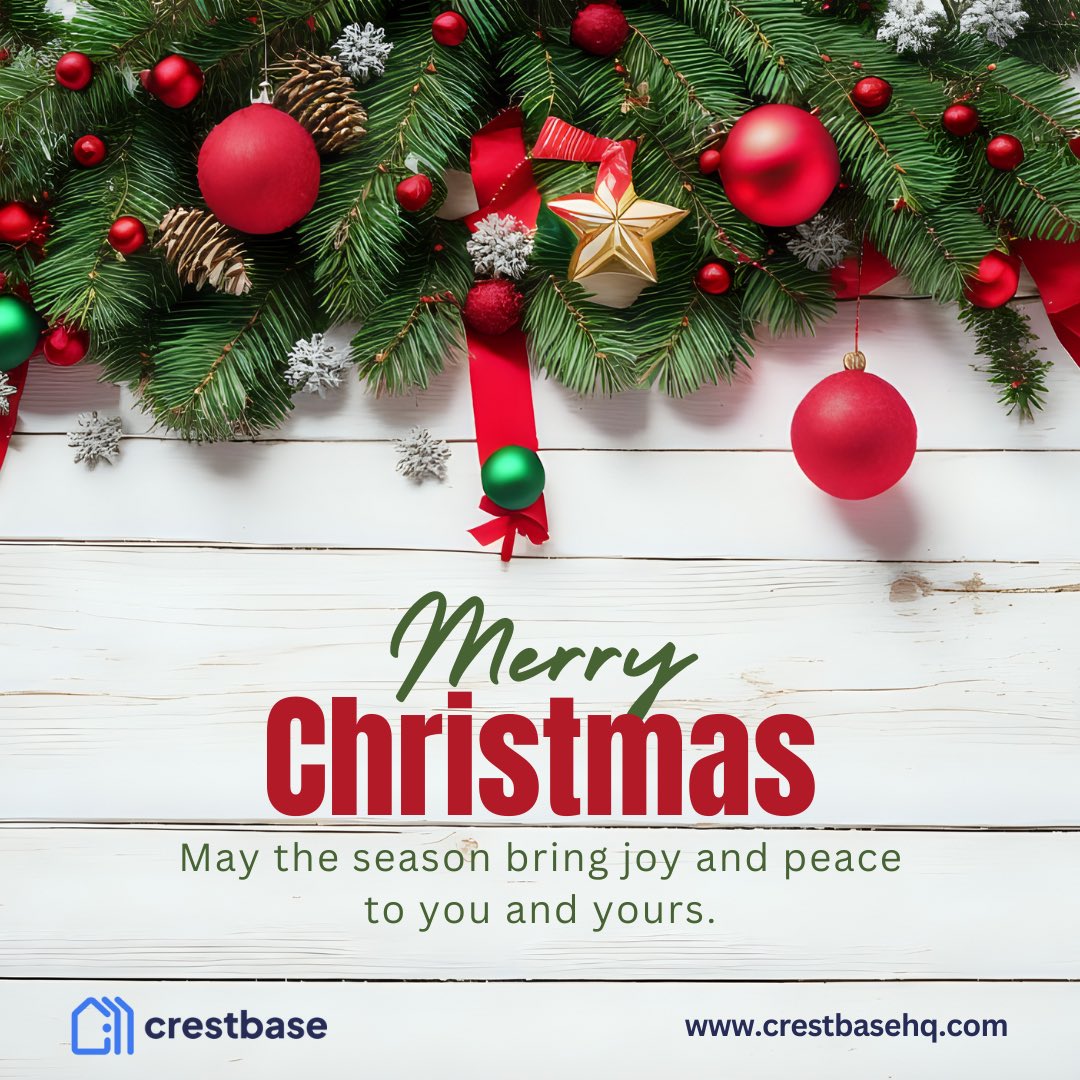 mycrestbase's tweet photo. May the season bring joy and peace to you and yours.

Merry Christmas 🎉💯🥰 https://t.co/wULSLfj4BM