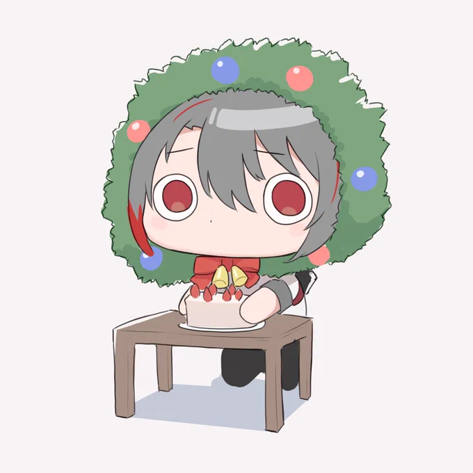 クリスマス終わったってマ? #月赴ゐぶき #月赴画廊