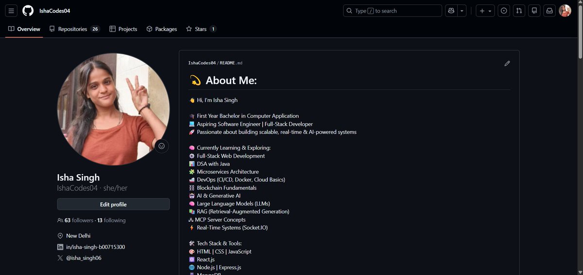 Isha Singh🌈 tweet media