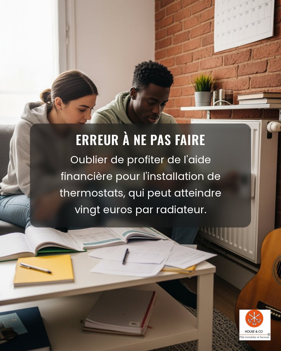ProjetHouseandC's tweet photo. 💡 Saviez-vous que le chauffage représente à lui seul deux tiers de la consommation énergétique de votre foyer ? Pourtant, une erreur courante persiste : oublier de profiter des aides financières pour installer des thermostats programmables. En 2030, ces dispositifs (1/3) https://t.co/Jh40N5MyPv