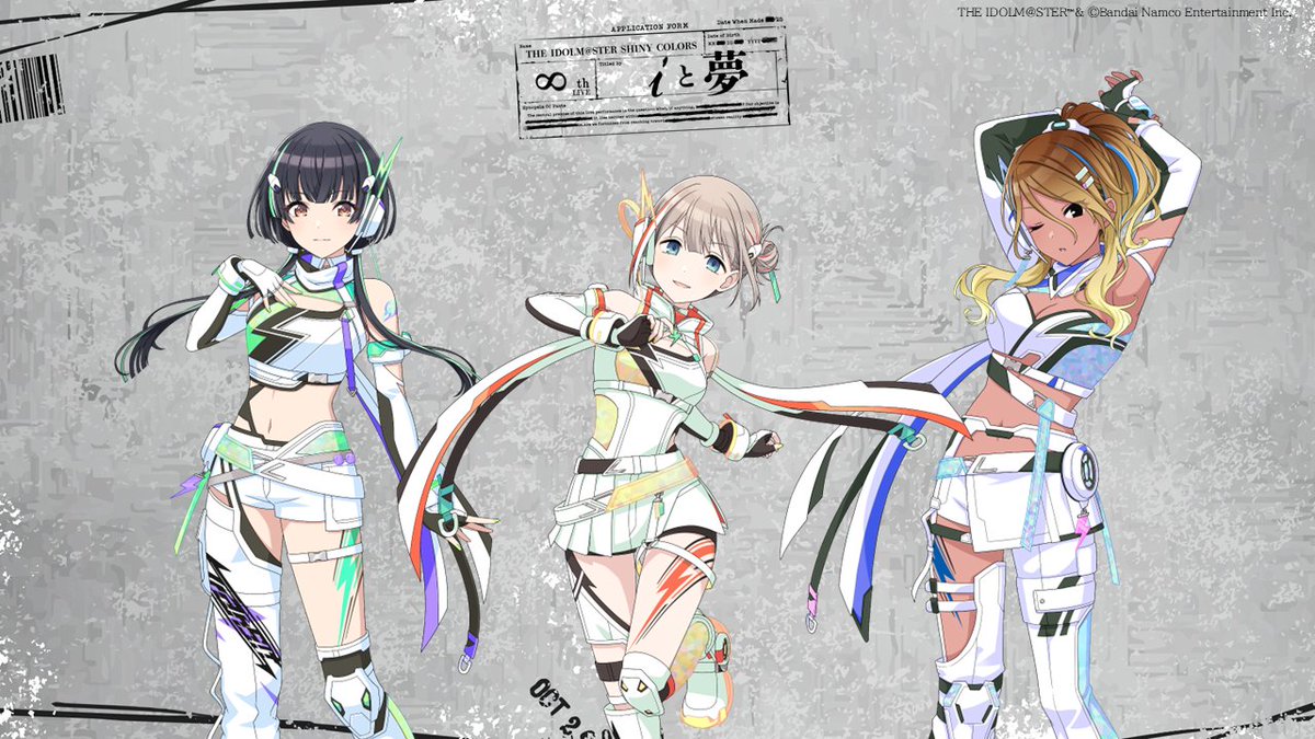 □□□□ THE IDOLM@STER SHINY COLORS ∞th LIVE iと夢 現地チケット