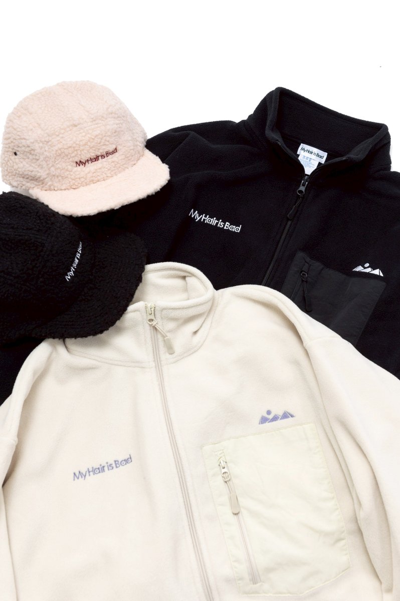 My Hair is Bad フリースジャケット XL 明日！冬グッズ再販⚾️❄️】 今後売切商品にキャンセルが発生した