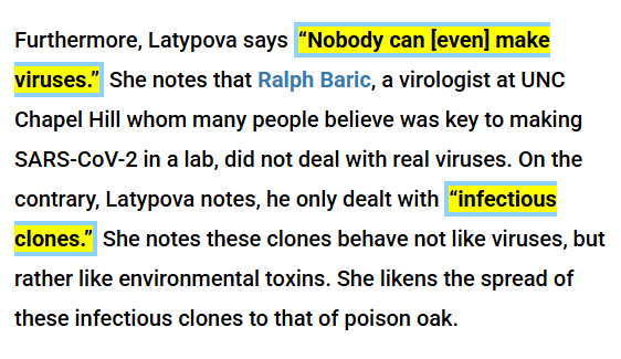 Jikkyleaks's tweet photo. @SenseReceptor @HankRearden2023 "Viruses don't exist"
"COVID was a toxin"
"There are venom peptides in the vaccines"
"mRNA is like shrapnel"
All from you and Sasha.
Are you working for her?
Or for DARPA?
#SashaGate #GOJane https://t.co/OX0kPFn95G