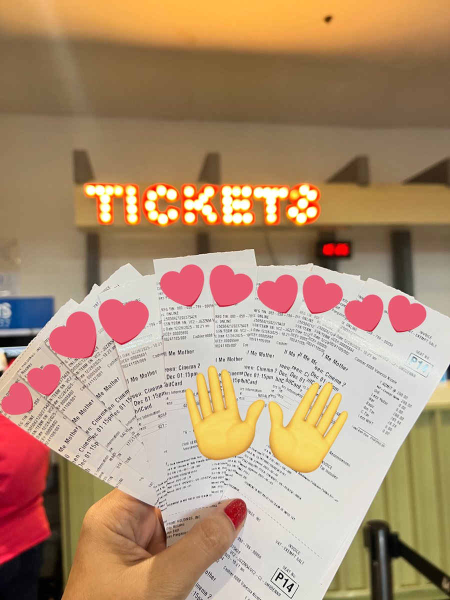 Gaya ng promise ko kay Shuvee, watched CMM because of her with my fam.
Sobrang ganda ng movie, sinong hindi iiyak. 
Hats off to the whole team 🫶