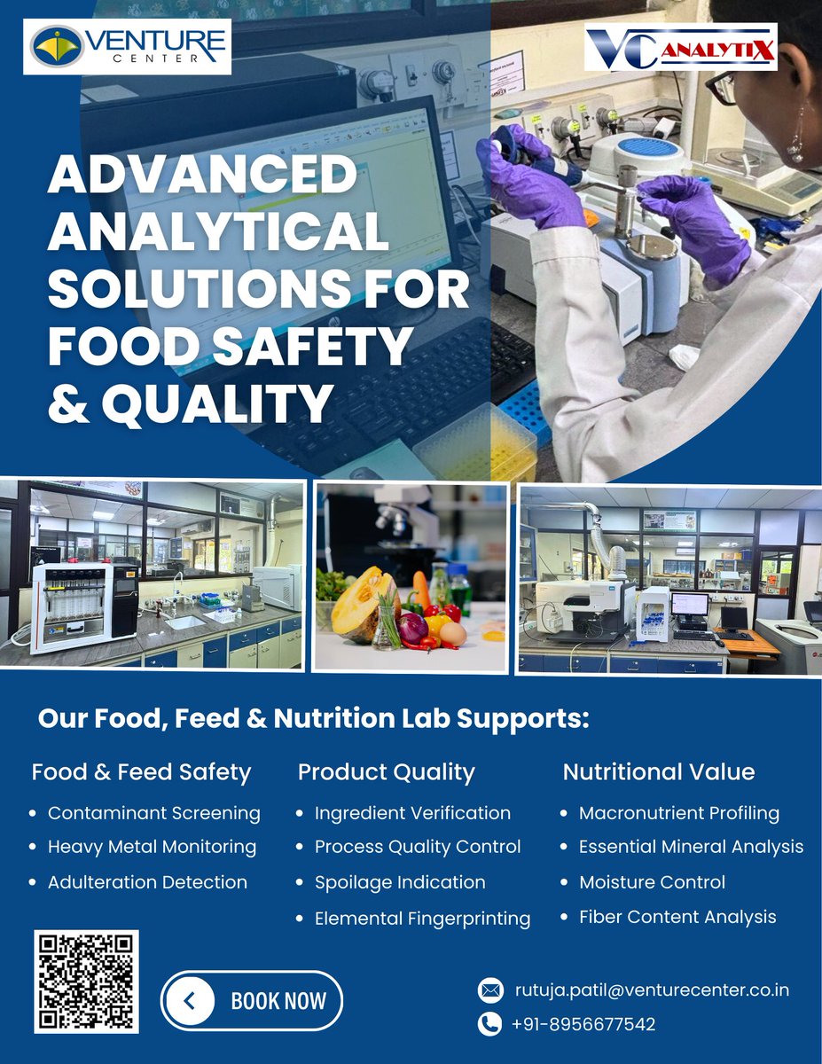 Venture Center Analytical Services tweet media