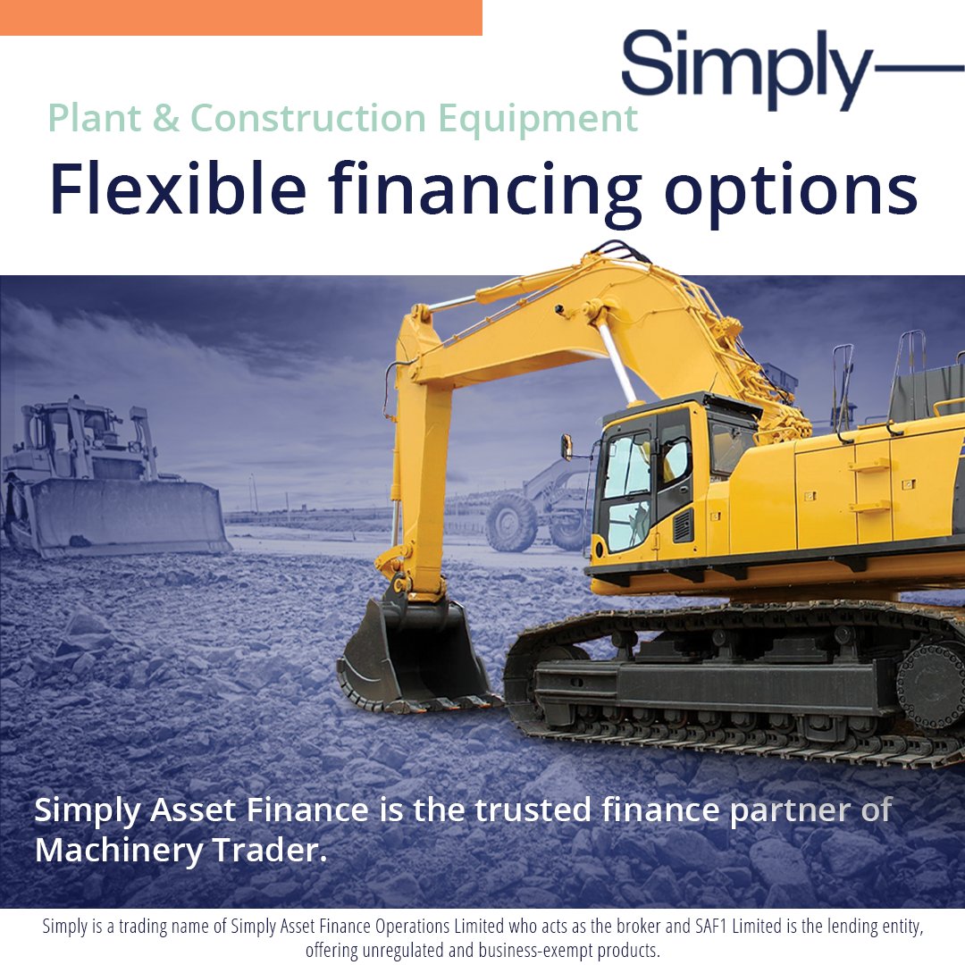 💸𝐍𝐞𝐞𝐝 𝐡𝐞𝐥𝐩 𝐟𝐢𝐧𝐚𝐧𝐜𝐢𝐧𝐠 𝐲𝐨𝐮𝐫 𝐫𝐞𝐜𝐞𝐧𝐭 𝐩𝐮𝐫𝐜𝐡𝐚𝐬𝐞?💲
🚧Simply Asset Finance is the trusted finance partner for Machinery Trader UK!!
✅Financing options have never been easier
💰Click here to get started ow.ly/Hhn350Uwoji