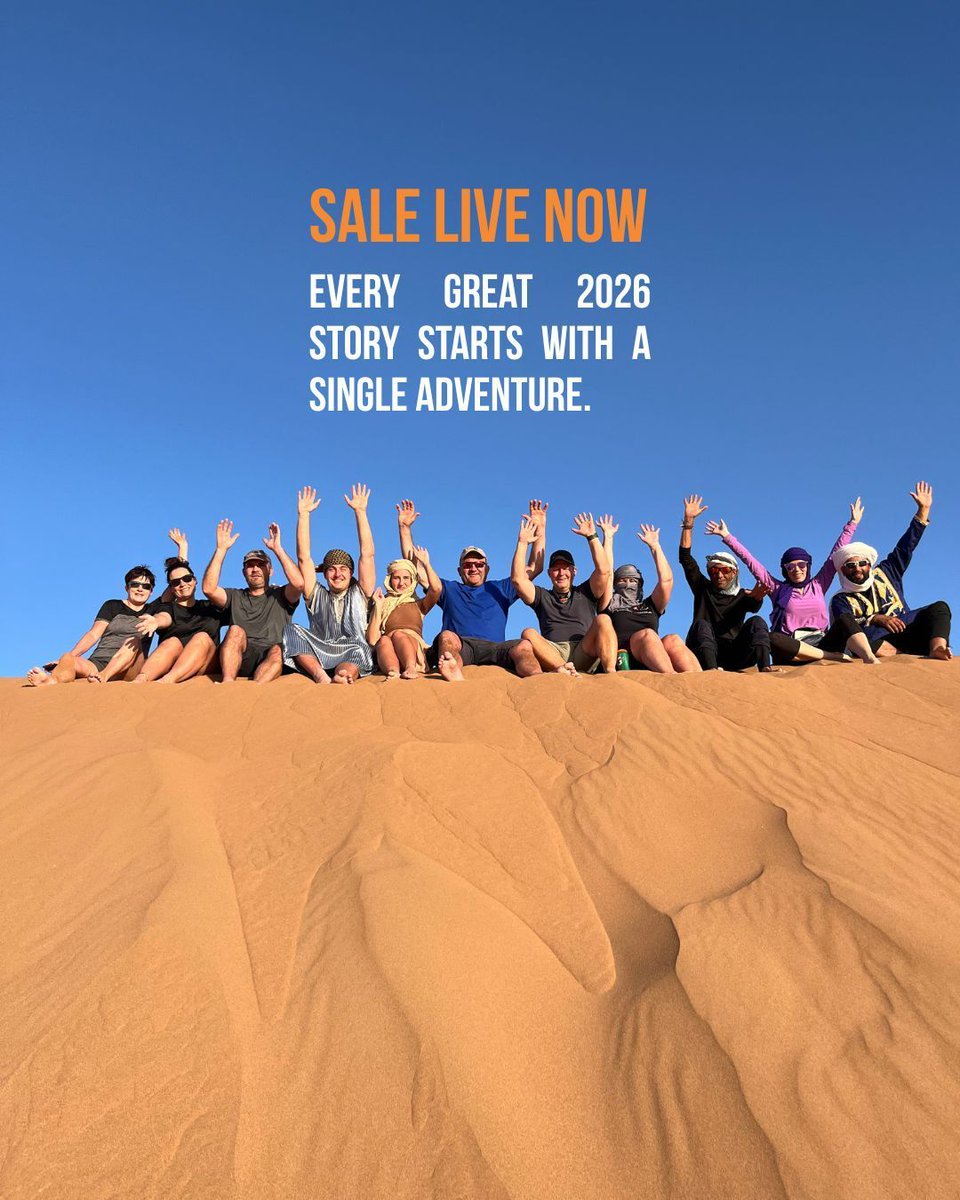 Your 2026 story deserves to be one filled with adventure.
Start shaping your dream year by booking your Bucket List trip with us for just a £5 deposit plus HUGE discounts - and pay nothing else until February! 

Click below to book.
thebucketlistcompany.co.uk/adventures/all…