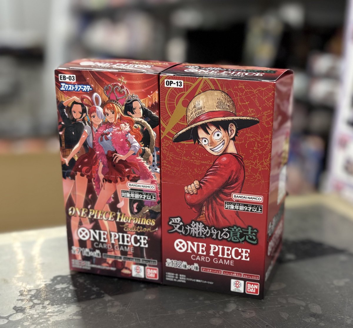 ☝🏻⸒⸒ただいまから販売です！ #ワンピースカード ▷受け継がれる