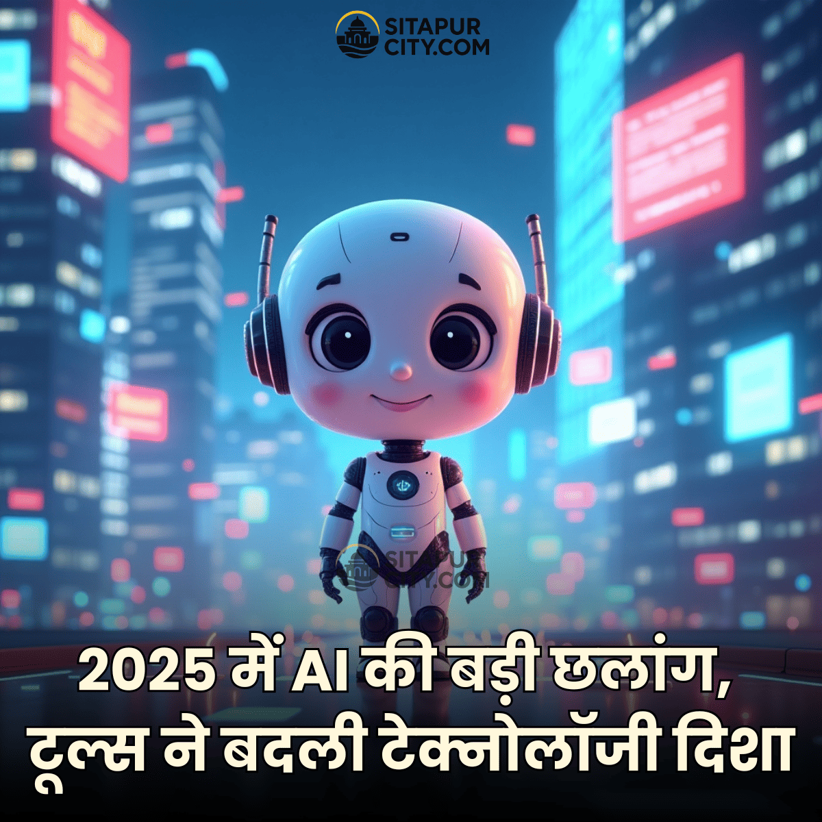 Hindi News: 2025 में AI की बड़ी छलांग, टूल्स ने बदली टेक्नोलॉजी की दिशा, 2026 के लिए कैसे करें तैयारी 🤖
AI की दुनिया में 2025 रहा गेम–चेंजर साल 

🔗 पूरी खबर यहाँ पढ़ें:
👉 sitapurcity.com/ai-breakthroug…

#AINews #TechNews #ArtificialIntelligence #DigitalIndia #SitapurCity