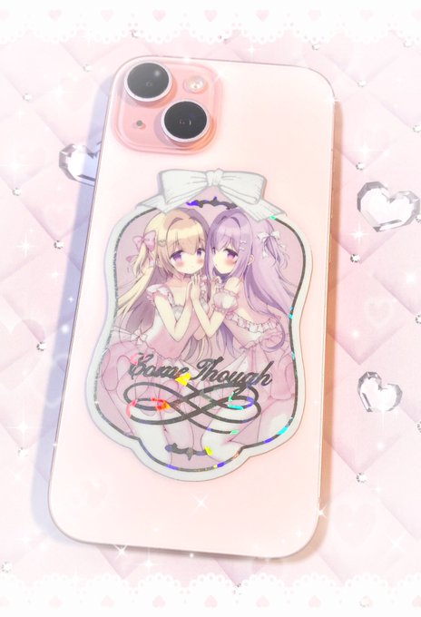 スマホに百合が咲きました🌸˚✧₊ 