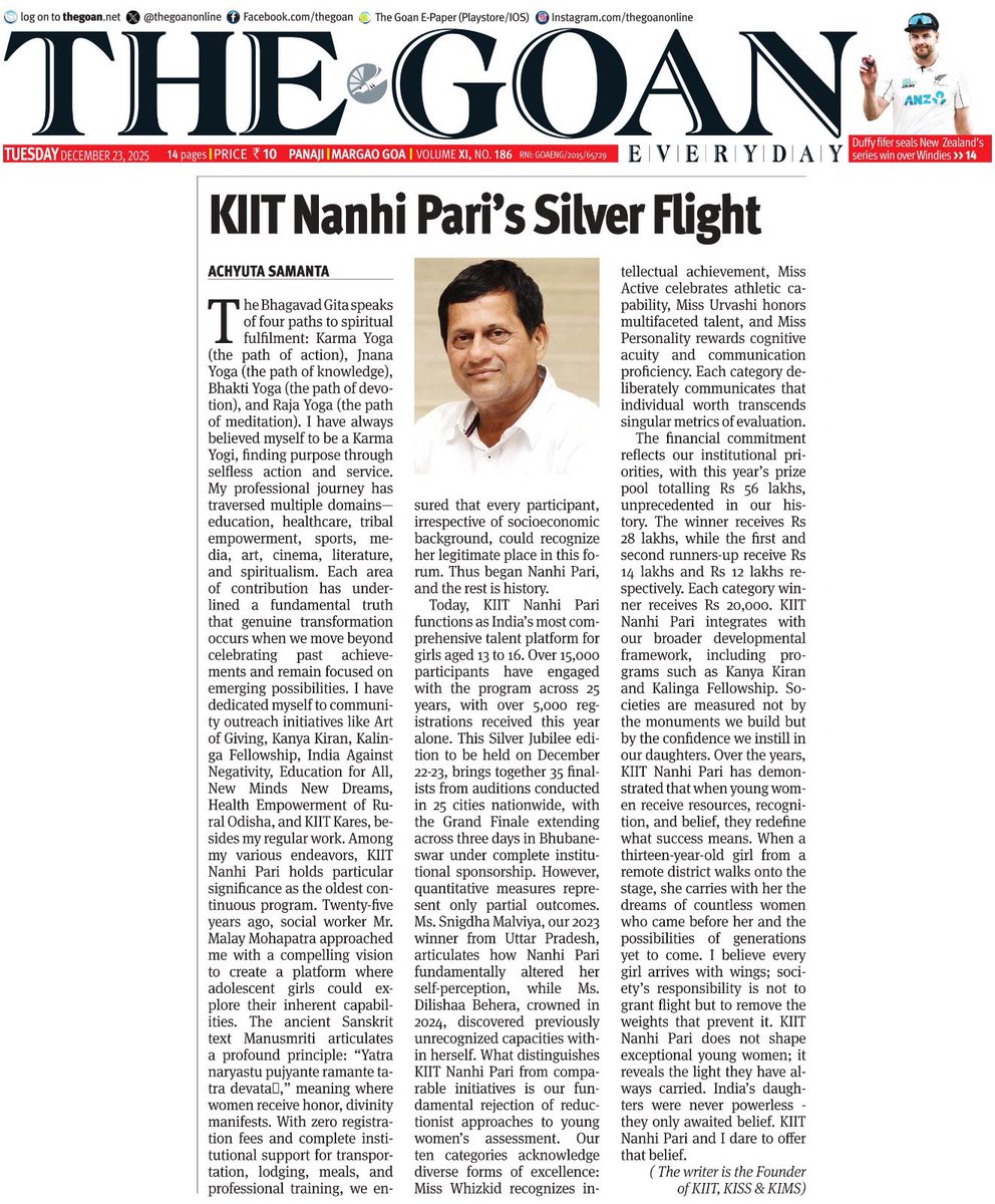 KIIT NanhiPari's Silver Flight...
#KIITNanhiPariSilverJubilee #KIITNanhipari25Years #SilverJubilee #Nanhipari25Years #SilverJubileeCelebration #LittleMissIndia #KIITNanhipari #Bhubaneswar #Odisha #KIITUniversity #India #PressClip
