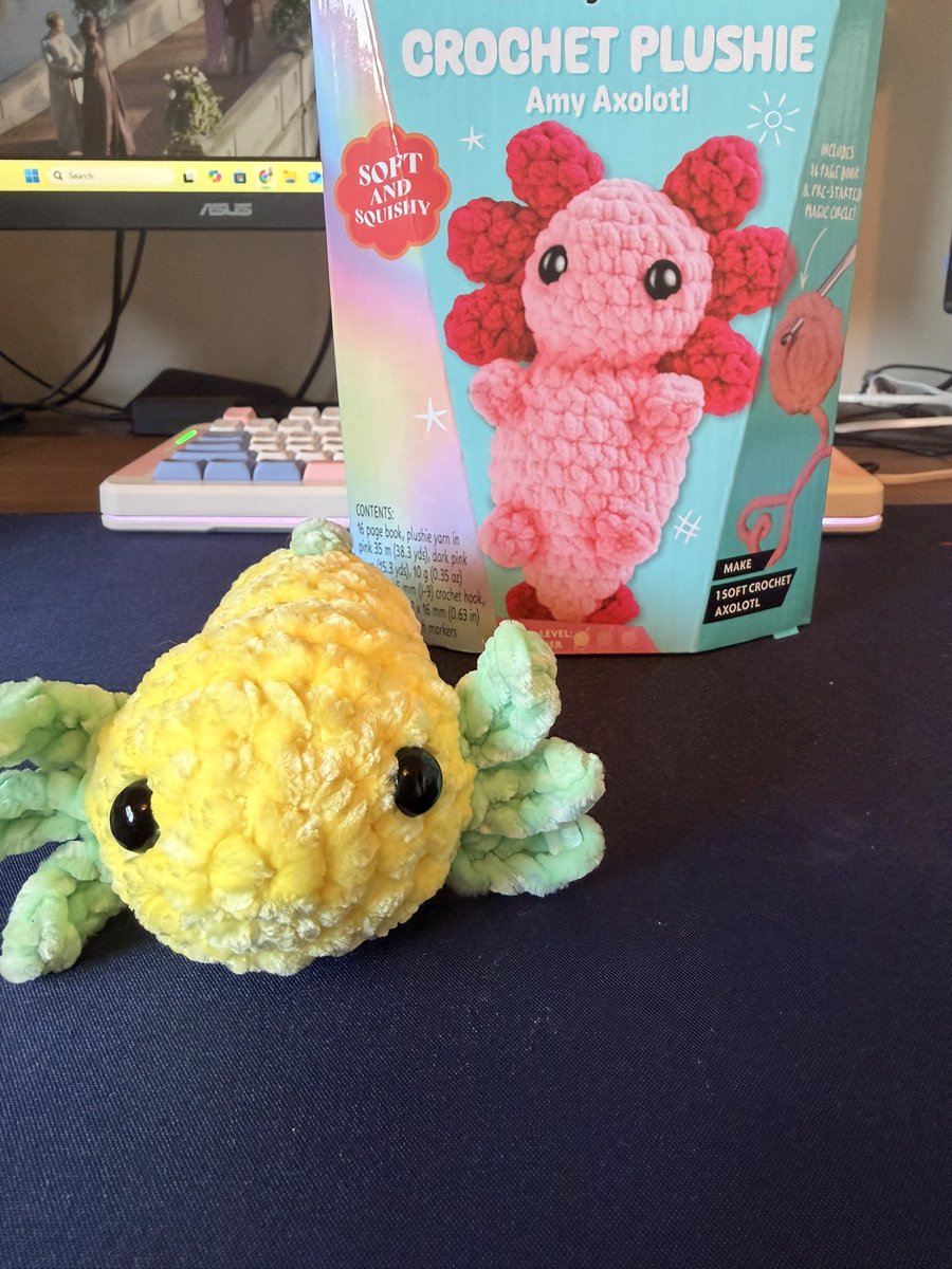 Axolotty_'s tweet image. Clearly there was a theme for my christmas gifts